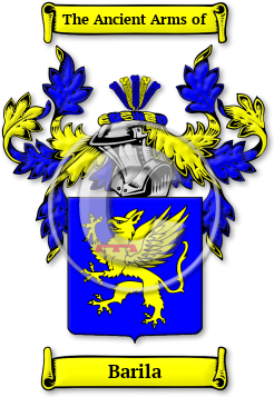 Barila Family Crest Download (jpg) Legacy Series - 150 DPI