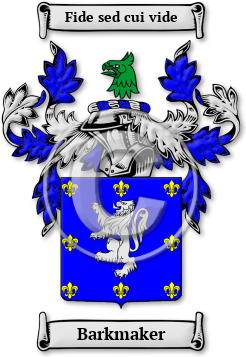 Barkmaker Family Crest Download (JPG) Legacy Series - 600 DPI