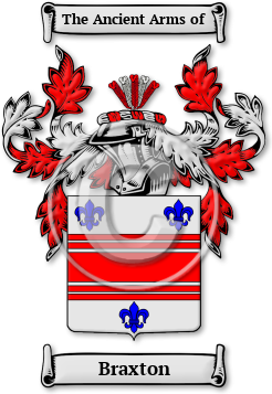 Braxton Family Crest Download (jpg) Legacy Series - 150 DPI
