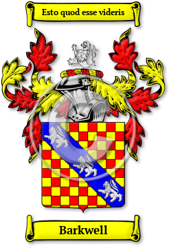 Barkwell Family Crest Download (JPG) Legacy Series - 600 DPI