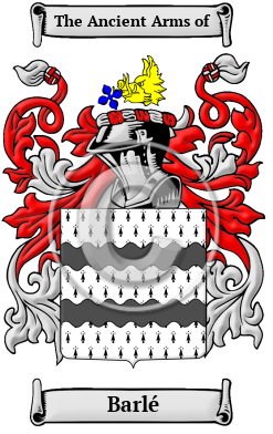 Barlé Family Crest Download (JPG) Heritage Series - 300 DPI