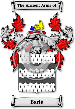 Barlé Family Crest Download (jpg) Legacy Series - 150 DPI