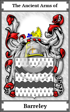 Barreley Family Crest Download (JPG)  Book Plated - 150 DPI