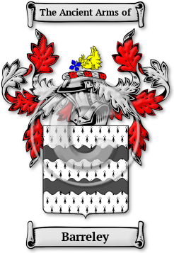 Barreley Family Crest Download (jpg) Legacy Series - 150 DPI