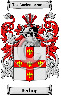 Berling Family Crest/Coat of Arms