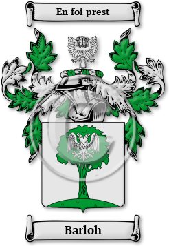 Barloh Family Crest Download (jpg) Legacy Series - 150 DPI