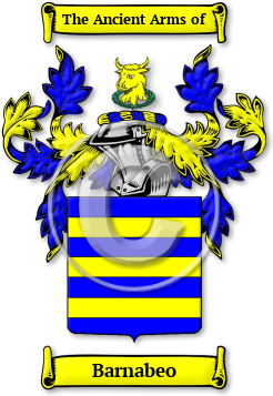Barnabeo Family Crest Download (JPG) Legacy Series - 600 DPI