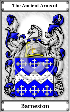 Barneston Family Crest Download (JPG)  Book Plated - 150 DPI