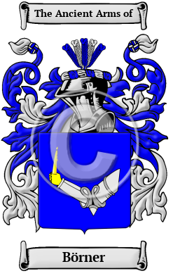 Börner Family Crest Download (JPG) Heritage Series - 300 DPI