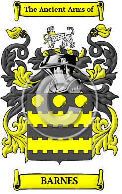BARNES Family Crest Download (JPG) Heritage Series - 600 DPI