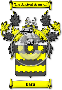 Bärn Family Crest Download (jpg) Legacy Series - 150 DPI