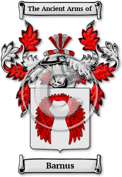 Barnus Family Crest Download (jpg) Legacy Series - 150 DPI