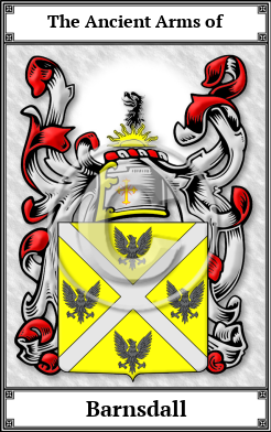 Barnsdall Family Crest Download (JPG)  Book Plated - 150 DPI