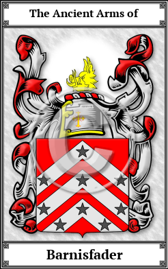 Barnisfader Family Crest Download (JPG)  Book Plated - 150 DPI