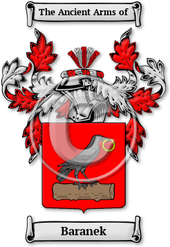 Baranek Family Crest Download (JPG) Legacy Series - 300 DPI
