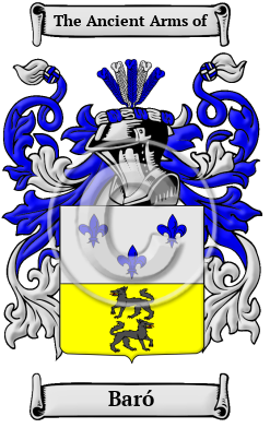 Baró Family Crest/Coat of Arms