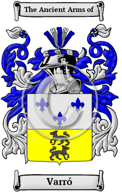 Varró Family Crest Download (JPG) Heritage Series - 300 DPI