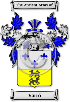 Varró Family Crest Download (jpg) Legacy Series - 150 DPI