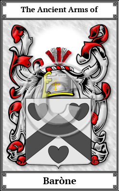 Baròne Family Crest Download (JPG)  Book Plated - 150 DPI