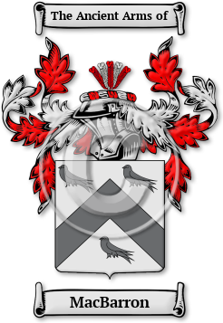 MacBarron Family Crest Download (jpg) Legacy Series - 150 DPI