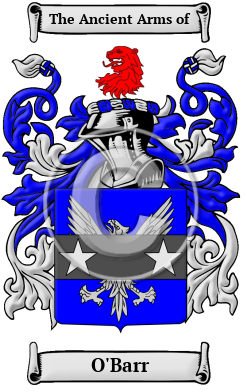 O'Barr Family Crest/Coat of Arms