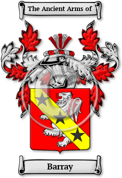 Barray Family Crest Download (jpg) Legacy Series - 150 DPI