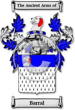 Barral Family Crest Download (JPG) Legacy Series - 600 DPI