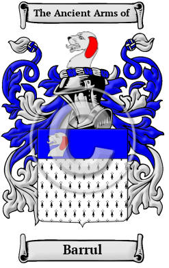 Barrul Family Crest Download (JPG) Heritage Series - 600 DPI