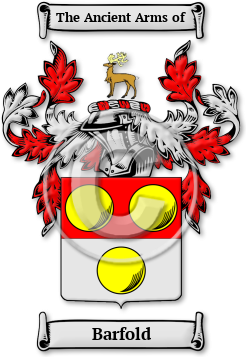 Barfold Family Crest Download (jpg) Legacy Series - 150 DPI