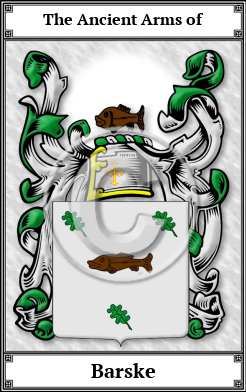 Barske Family Crest Download (JPG)  Book Plated - 150 DPI