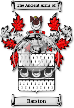 Barston Family Crest Download (jpg) Legacy Series - 150 DPI