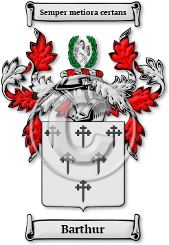 Barthur Family Crest Download (JPG) Legacy Series - 600 DPI