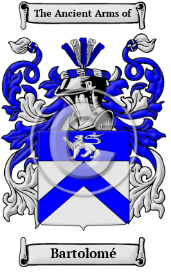 Bartolomé Family Crest Download (JPG) Heritage Series - 300 DPI