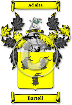 Bartell Family Crest Download (jpg) Legacy Series - 150 DPI
