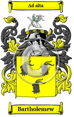 Bartholemew Family Crest Download (jpg) Heritage Series - 150 DPI