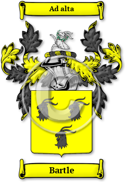 Bartle Family Crest Download (jpg) Legacy Series - 150 DPI