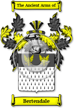 Bertendale Family Crest Download (JPG) Legacy Series - 600 DPI