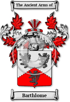 Barthlome Family Crest Download (JPG) Legacy Series - 600 DPI