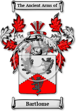 Bartlome Family Crest Download (JPG) Legacy Series - 600 DPI
