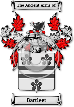 Bartleet Family Crest Download (jpg) Legacy Series - 150 DPI