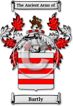 Bartly Family Crest Download (JPG) Legacy Series - 600 DPI