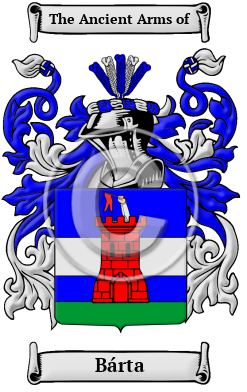 Bárta Family Crest Download (JPG) Heritage Series - 300 DPI
