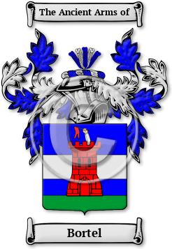 Bortel Family Crest Download (JPG) Legacy Series - 600 DPI