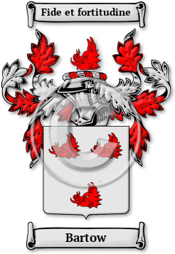 Bartow Family Crest Download (jpg) Legacy Series - 150 DPI