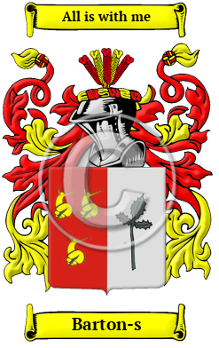 Barton-s Family Crest Download (JPG) Heritage Series - 600 DPI