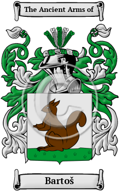 Bartoš Family Crest Download (JPG) Heritage Series - 600 DPI