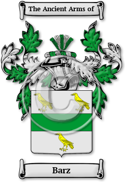 Barz Family Crest Download (jpg) Legacy Series - 150 DPI