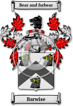Barwise Family Crest Download (JPG) Legacy Series - 300 DPI