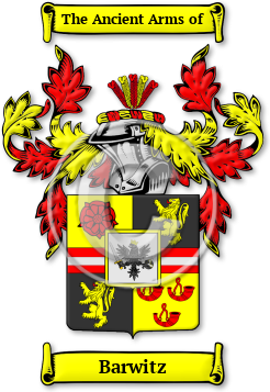 Barwitz Family Crest Download (JPG) Legacy Series - 600 DPI