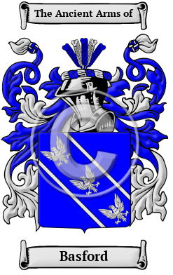 Basford Family Crest Download (JPG) Heritage Series - 600 DPI